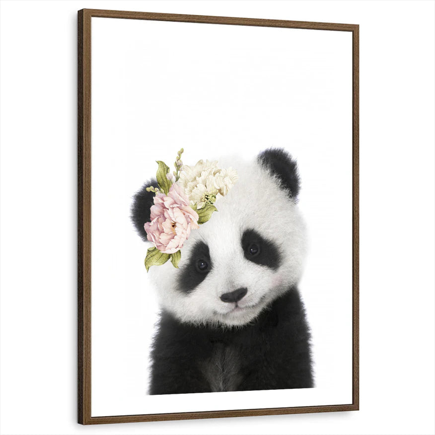 framed-print-brown-walnut-white-border