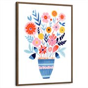 framed-print-brown-walnut-white-border