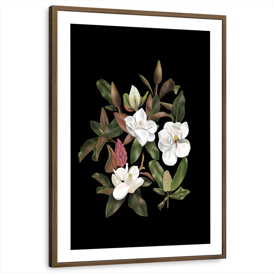 framed-print-brown-walnut-white-border
