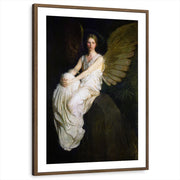 framed-print-brown-walnut-white-border