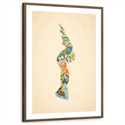 framed-print-brown-walnut-white-border