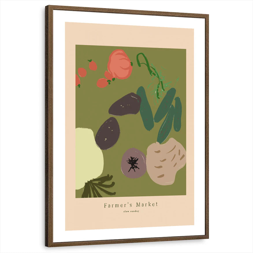 framed-print-brown-walnut-white-border