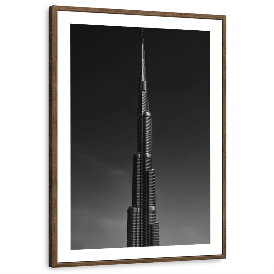 framed-print-brown-walnut-white-border