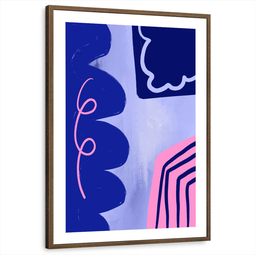 framed-print-brown-walnut-white-border