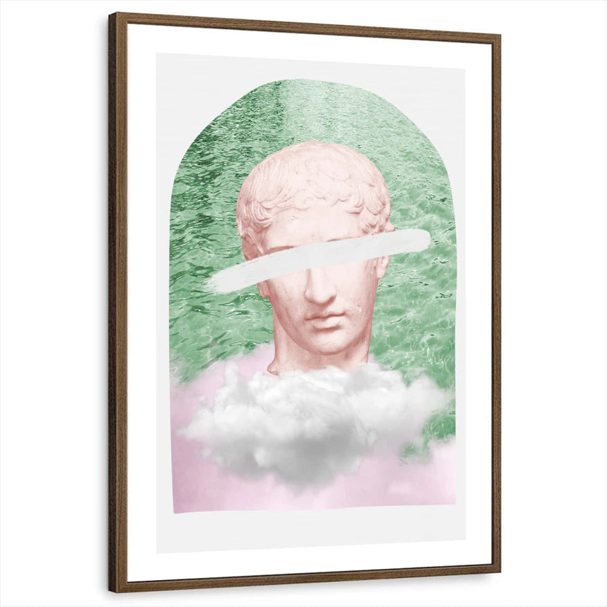framed-print-brown-walnut-white-border