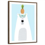 framed-print-brown-walnut-white-border