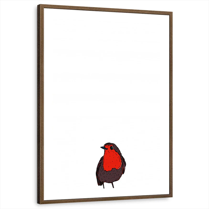 framed-print-brown-walnut-white-border