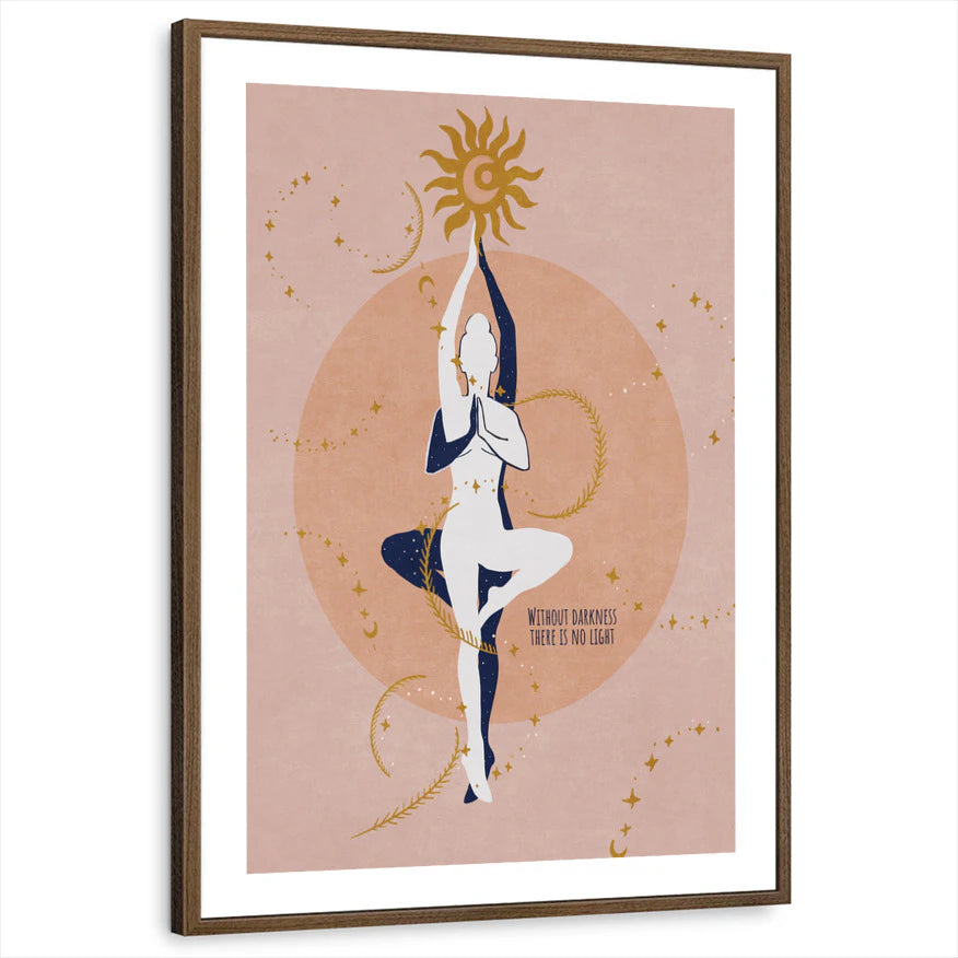framed-print-brown-walnut-white-border