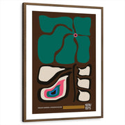 framed-print-brown-walnut-white-border