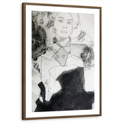 framed-print-brown-walnut-white-border