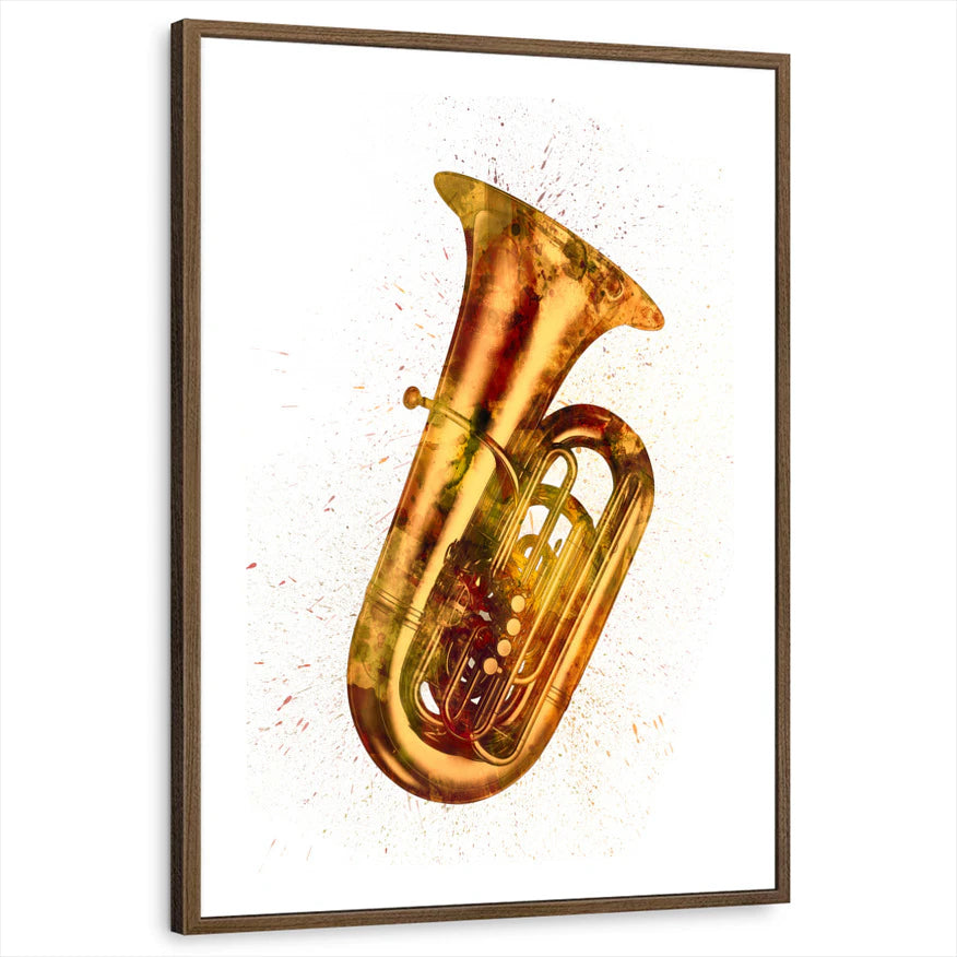 framed-print-brown-walnut-white-border