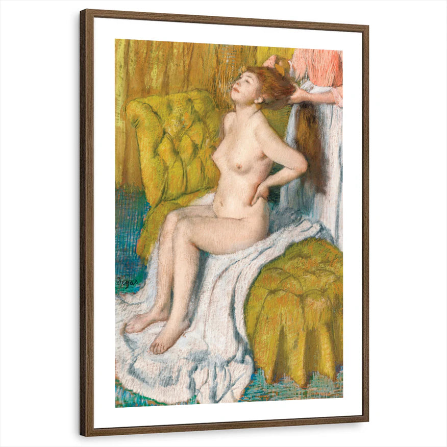 framed-print-brown-walnut-white-border