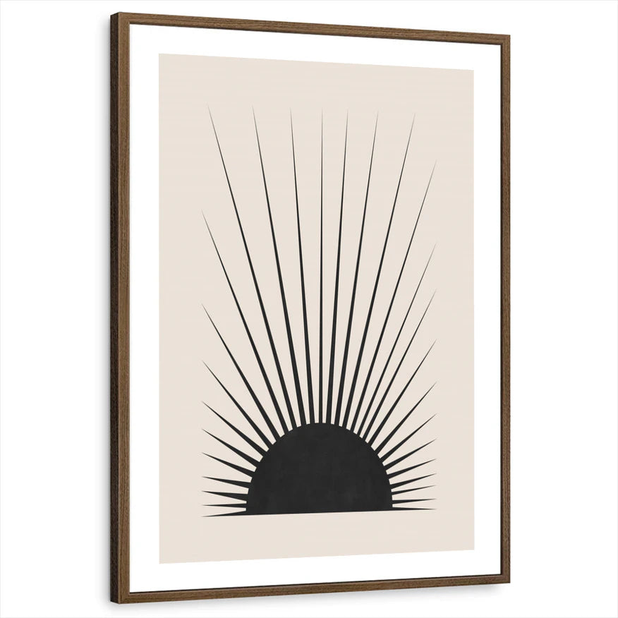 framed-print-brown-walnut-white-border