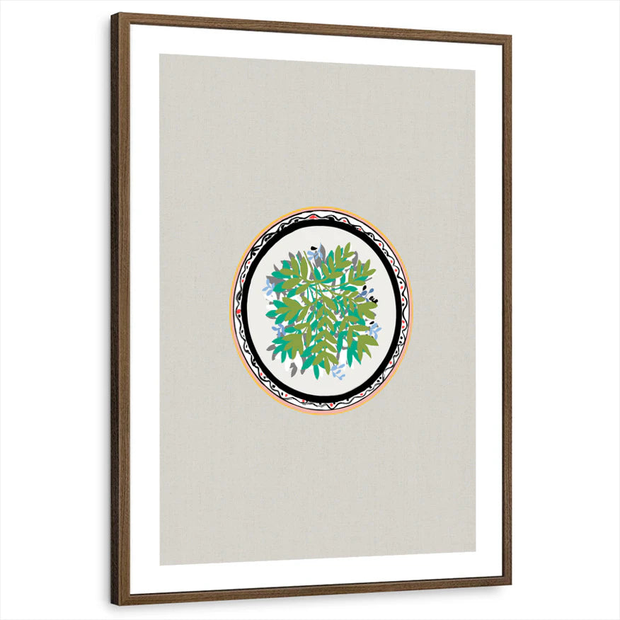 framed-print-brown-walnut-white-border