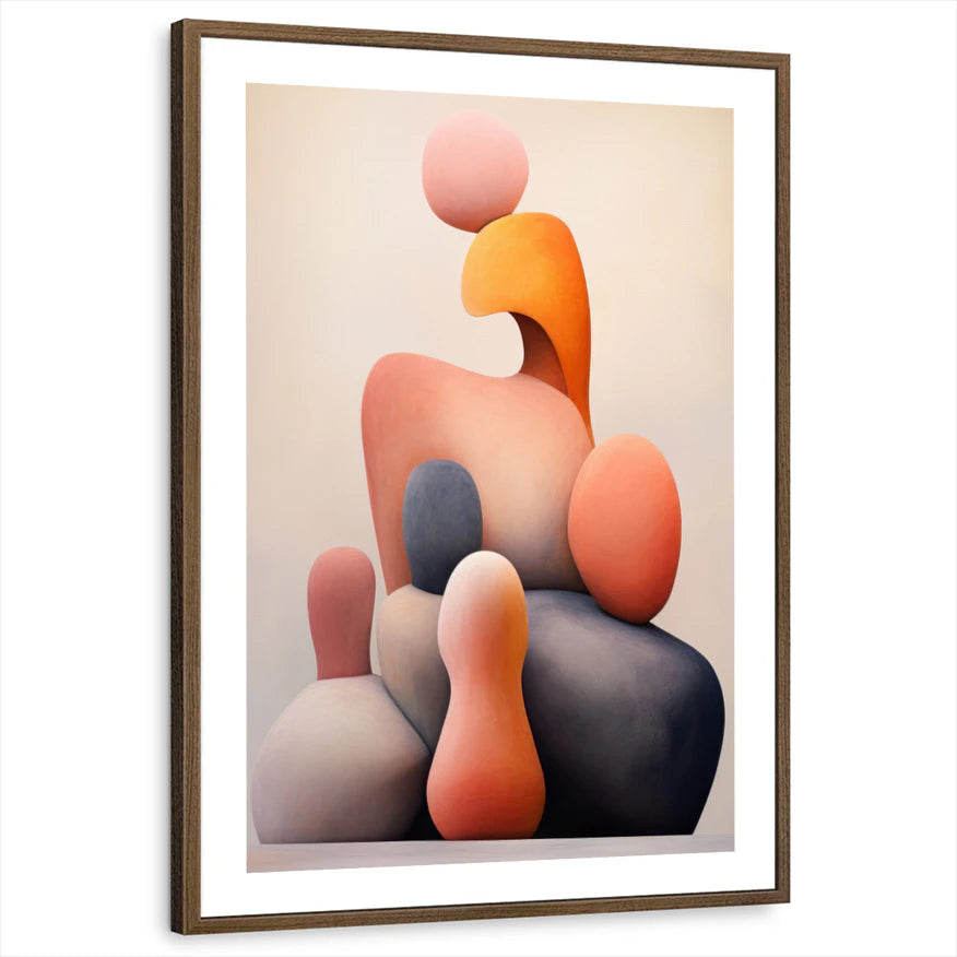 framed-print-brown-walnut-white-border