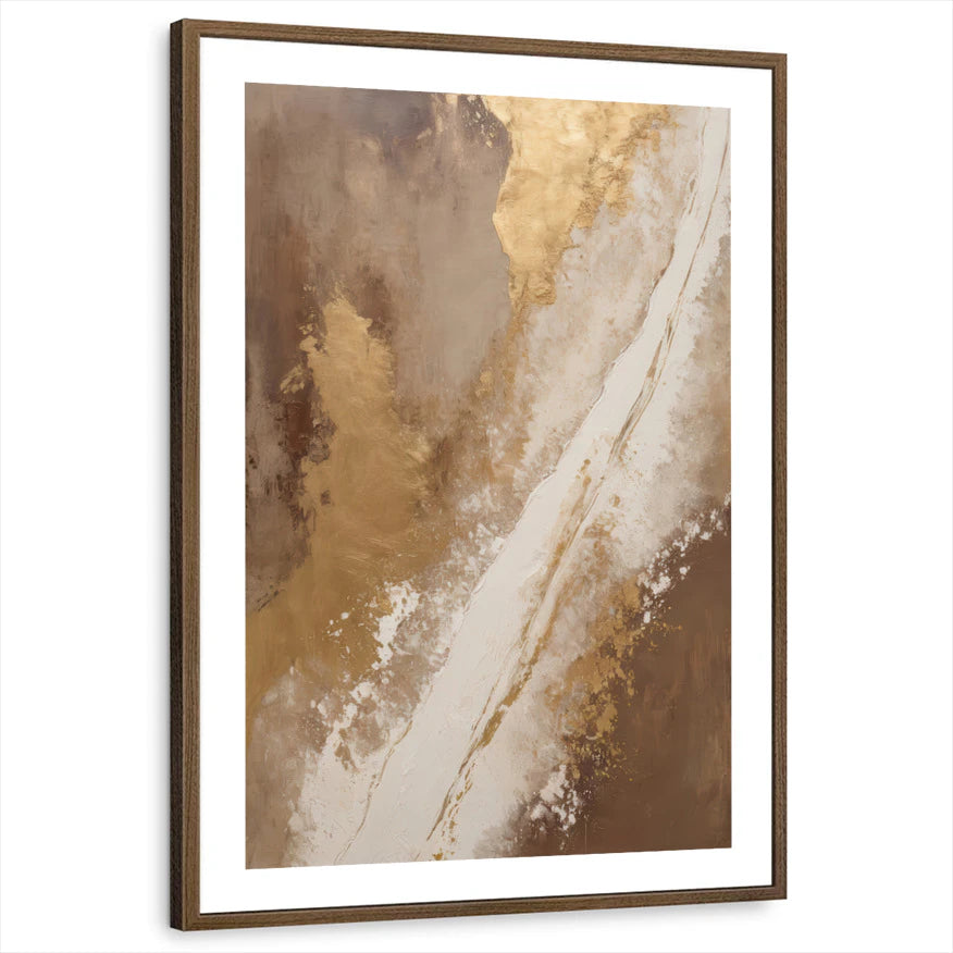 framed-print-brown-walnut-white-border