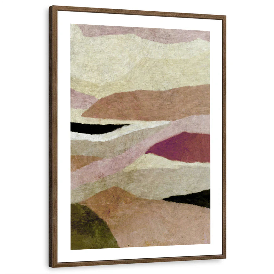 framed-print-brown-walnut-white-border