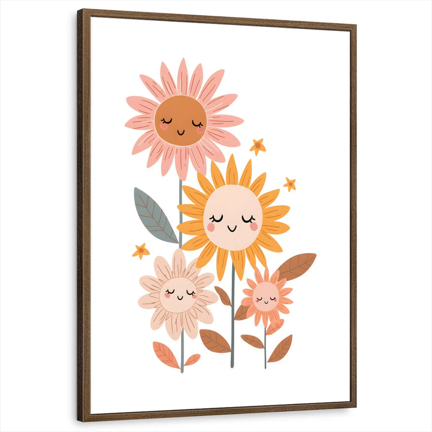 framed-print-brown-walnut-white-border