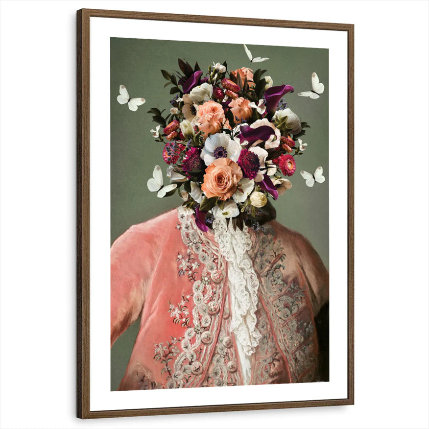 framed-print-brown-walnut-white-border