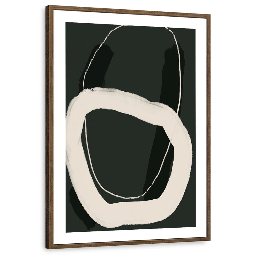 framed-print-brown-walnut-white-border