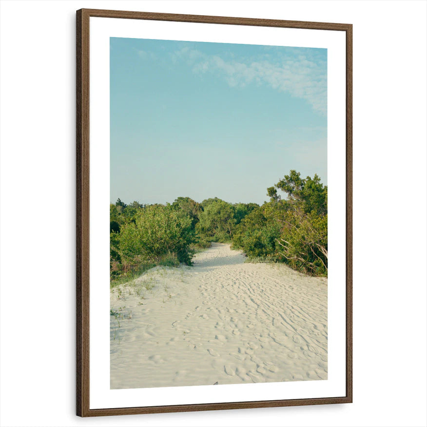 framed-print-brown-walnut-white-border