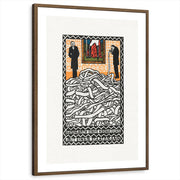 framed-print-brown-walnut-white-border