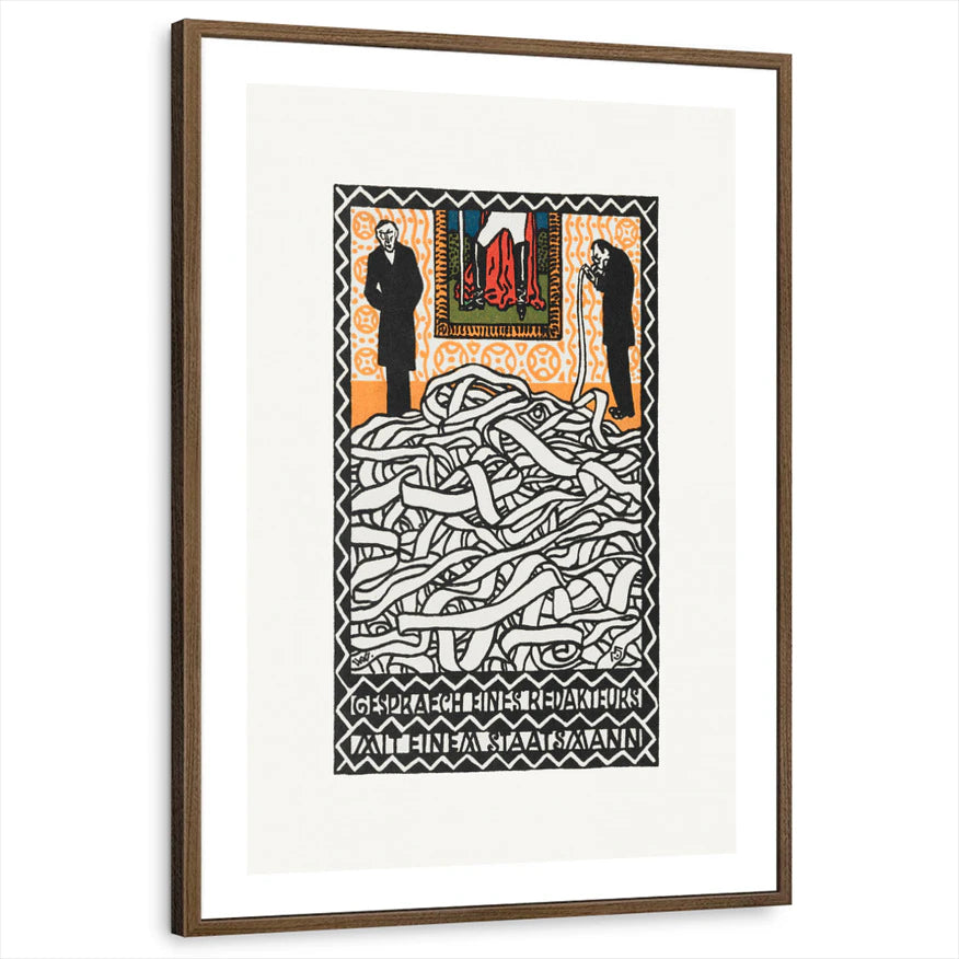 framed-print-brown-walnut-white-border