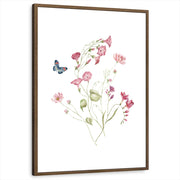 framed-print-brown-walnut-white-border