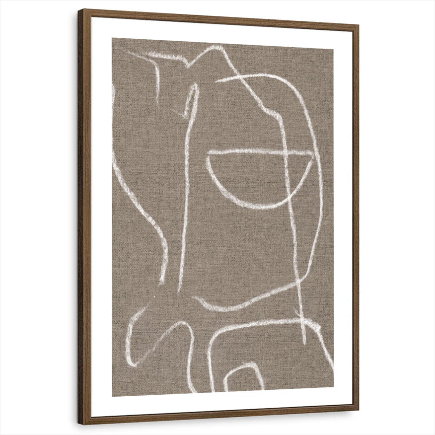 framed-print-brown-walnut-white-border