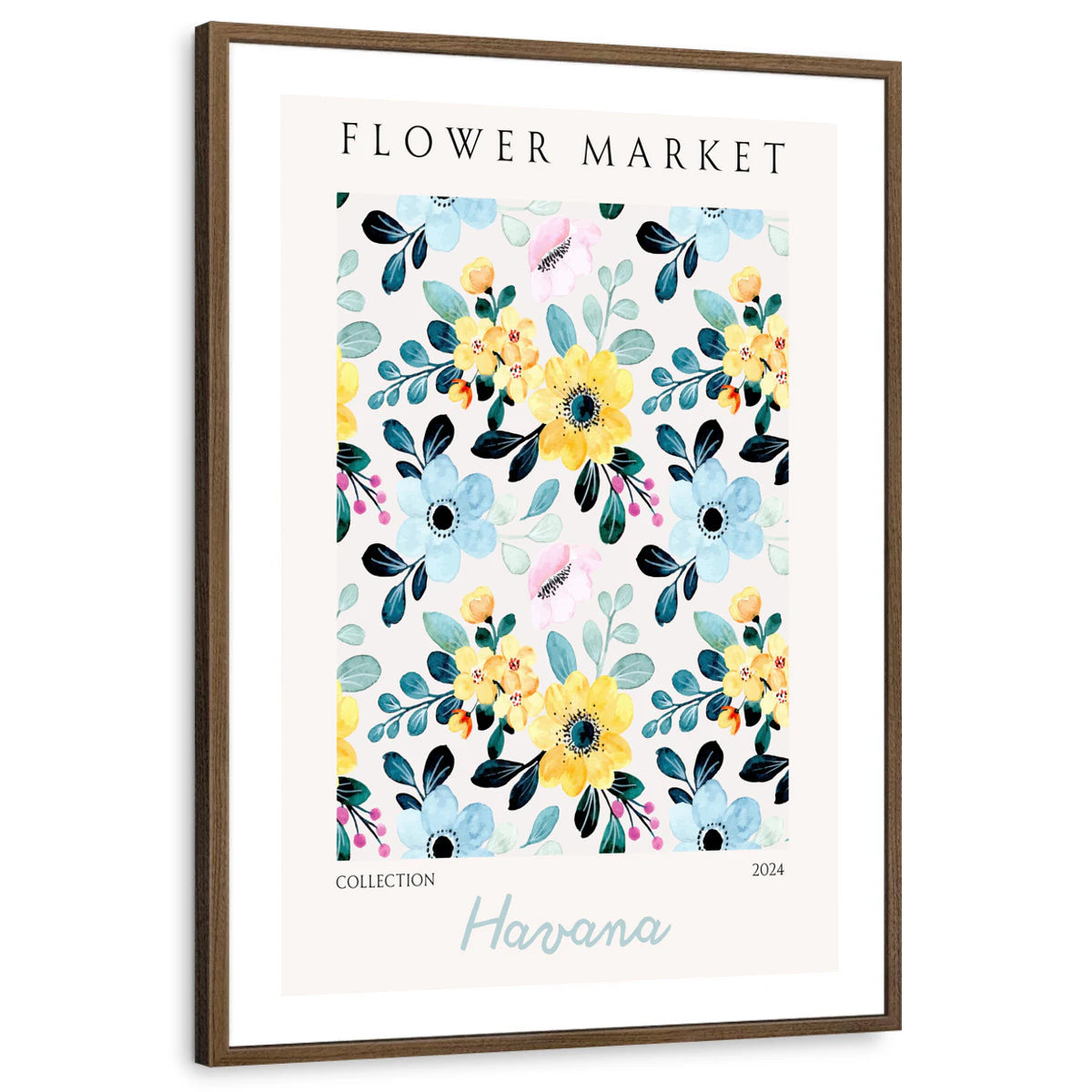 framed-print-brown-walnut-white-border