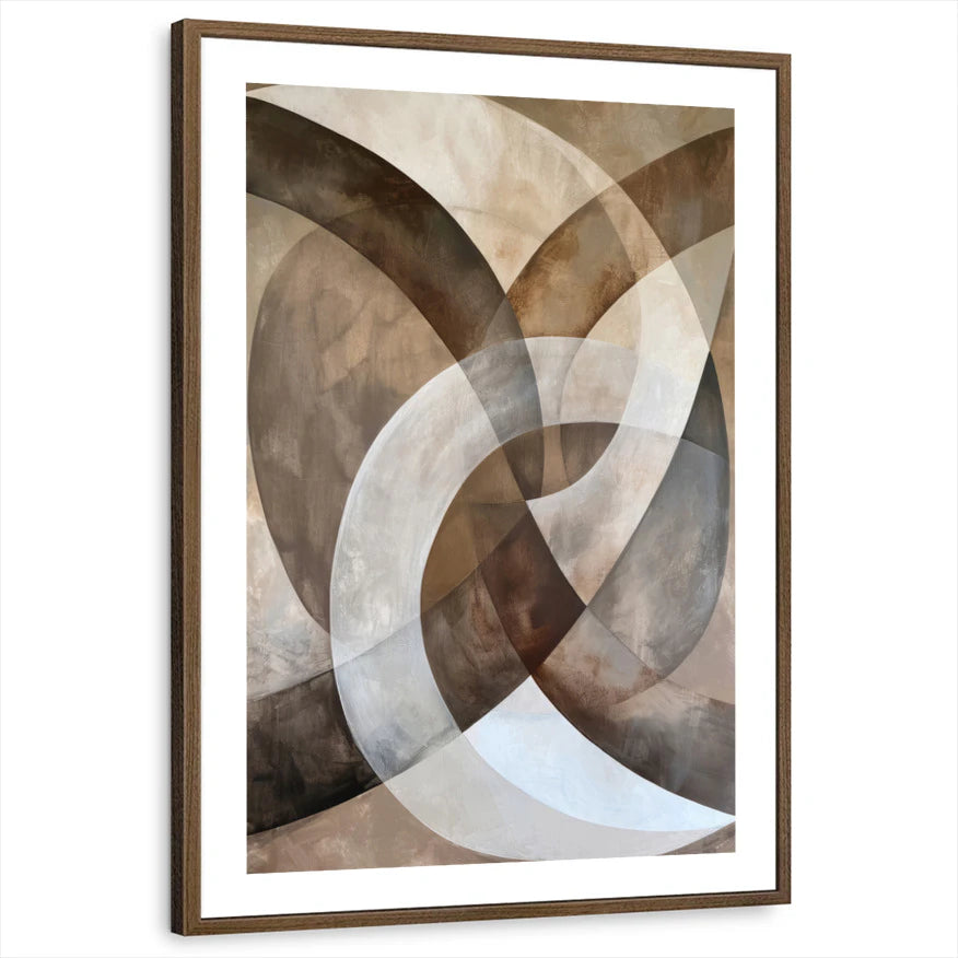 framed-print-brown-walnut-white-border