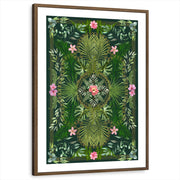 framed-print-brown-walnut-white-border