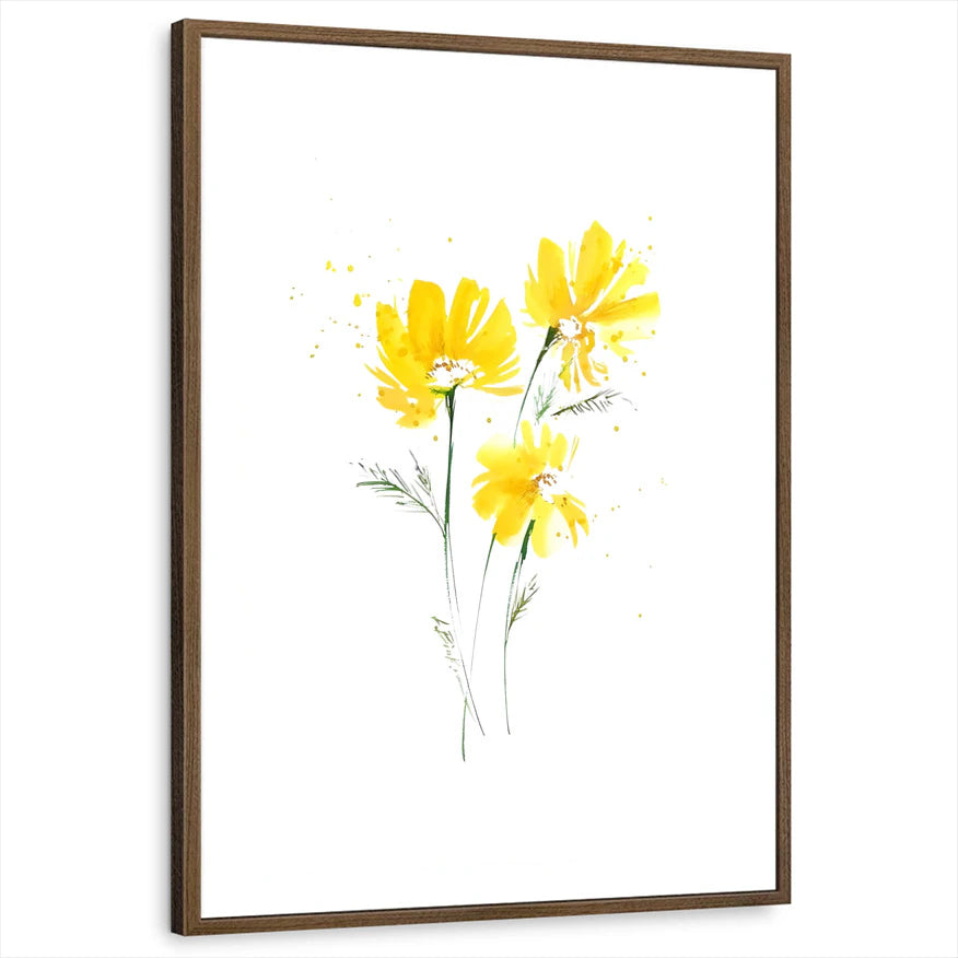 framed-print-brown-walnut-white-border