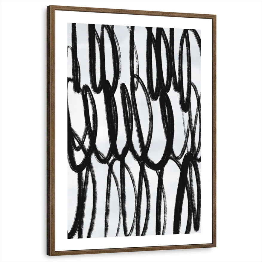 framed-print-brown-walnut-white-border