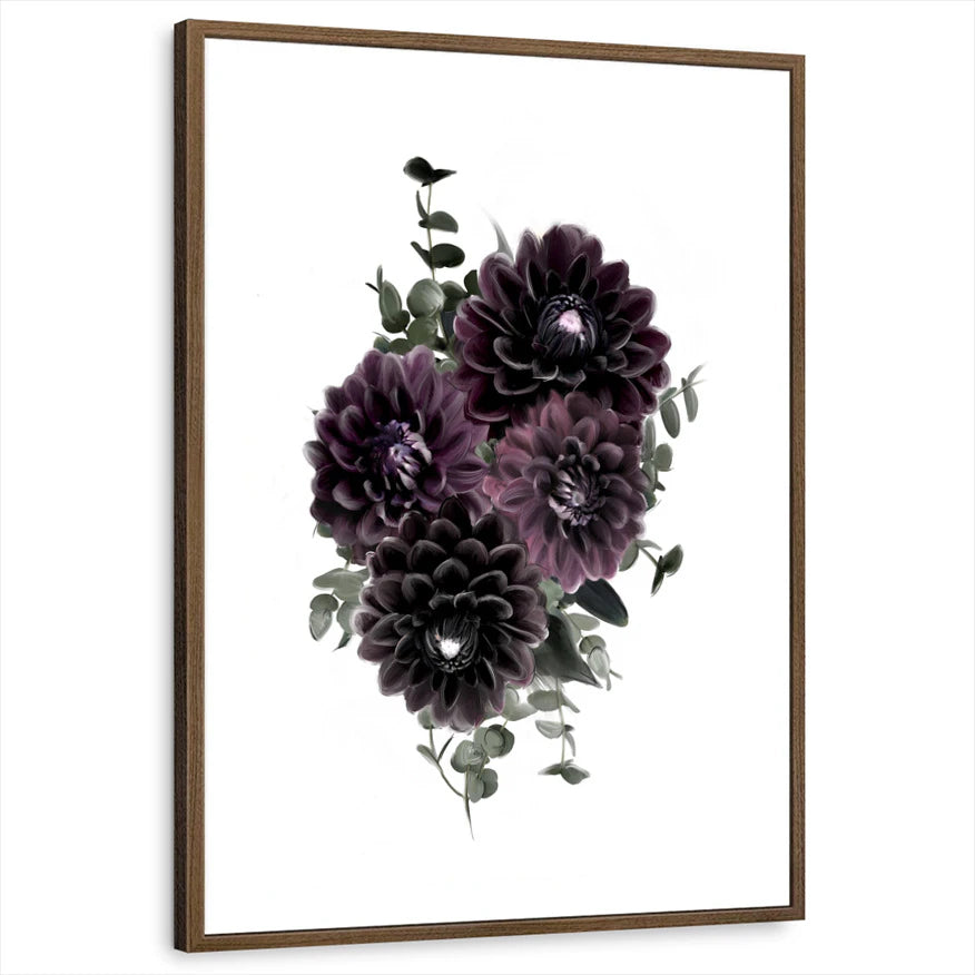 framed-print-brown-walnut-white-border