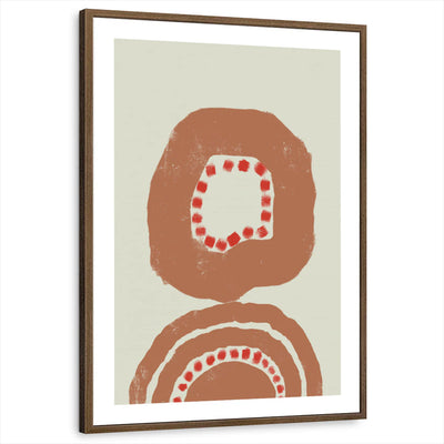 framed-print-brown-walnut-white-border