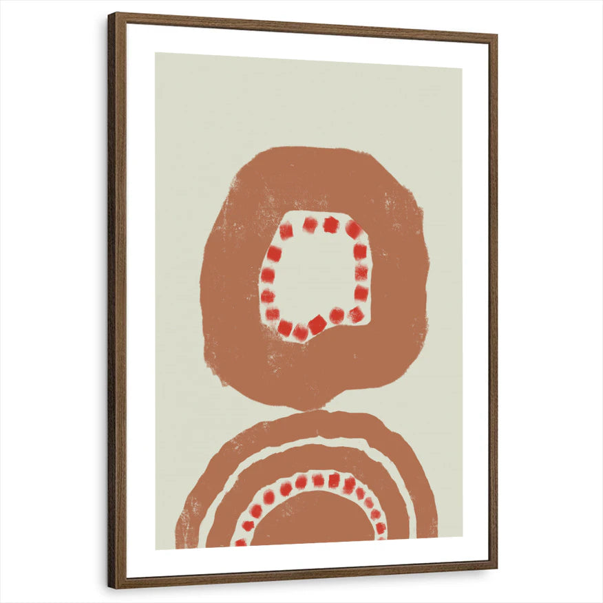 framed-print-brown-walnut-white-border