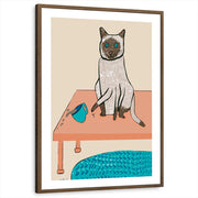 framed-print-brown-walnut-white-border