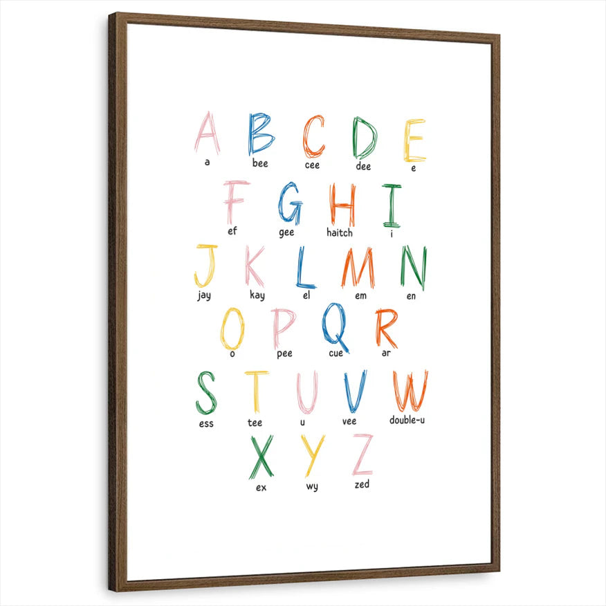framed-print-brown-walnut-white-border