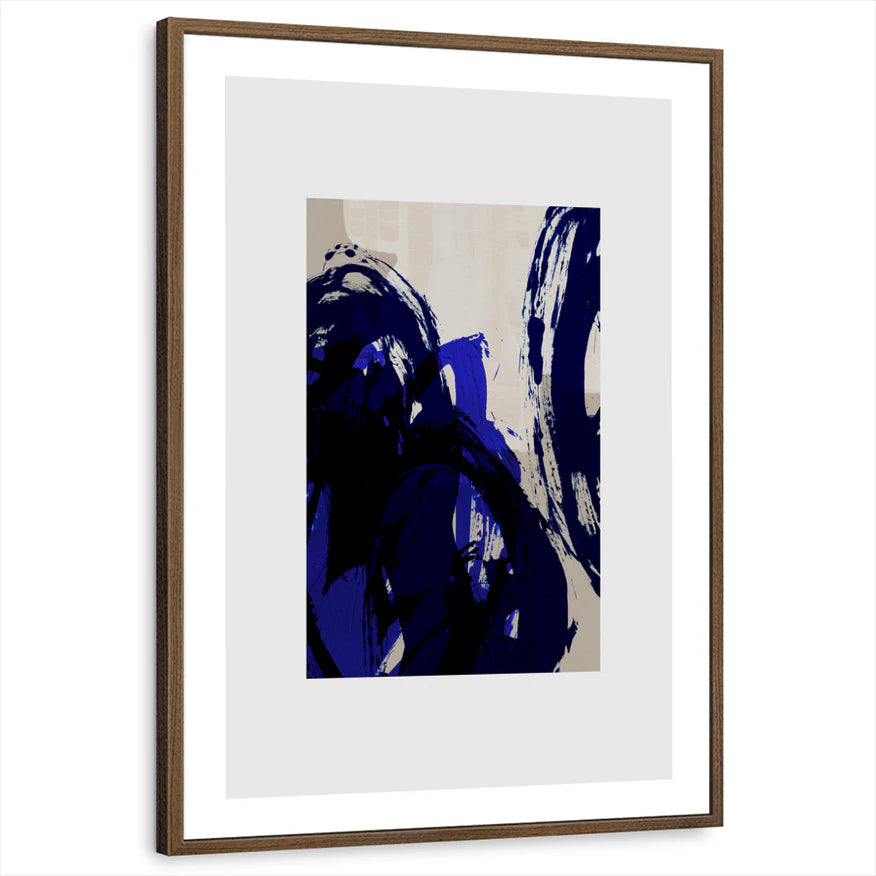 framed-print-brown-walnut-white-border