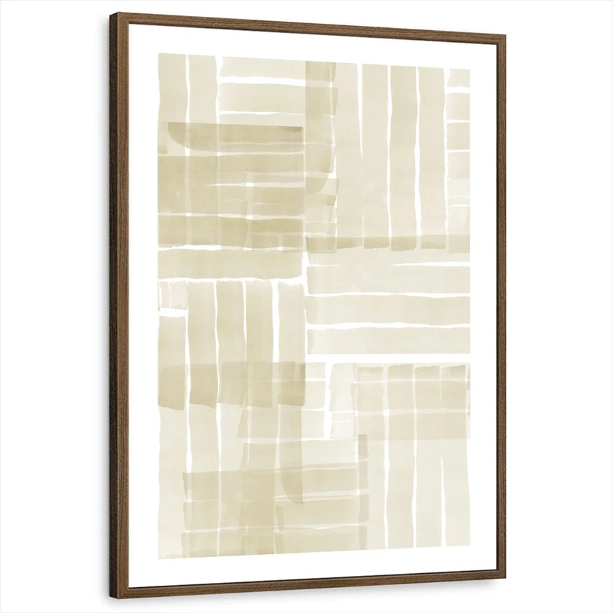 framed-print-brown-walnut-white-border