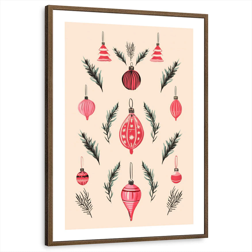 framed-print-brown-walnut-white-border