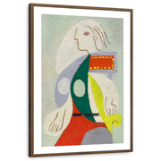 framed-print-brown-walnut-white-border