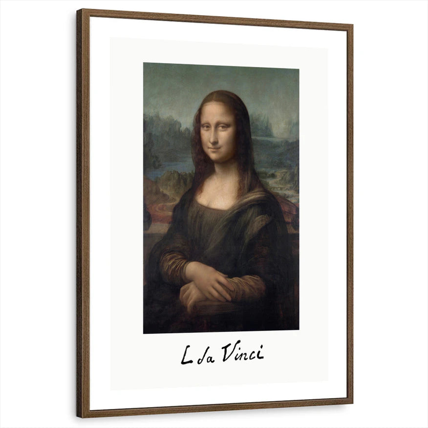 framed-print-brown-walnut-white-border