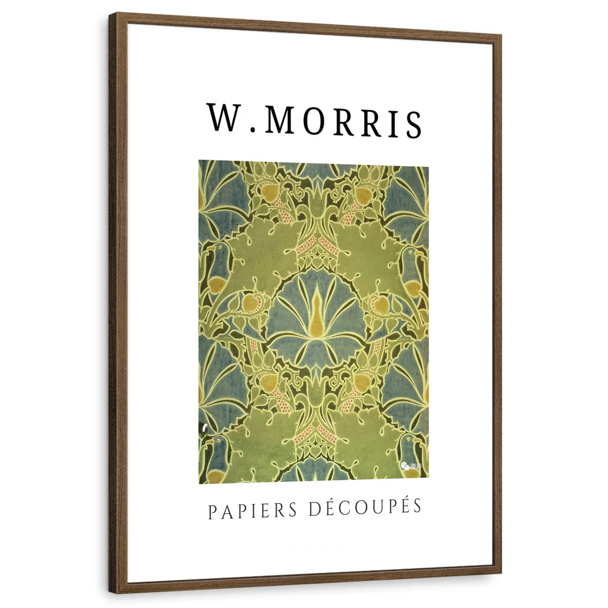 framed-print-brown-walnut-white-border