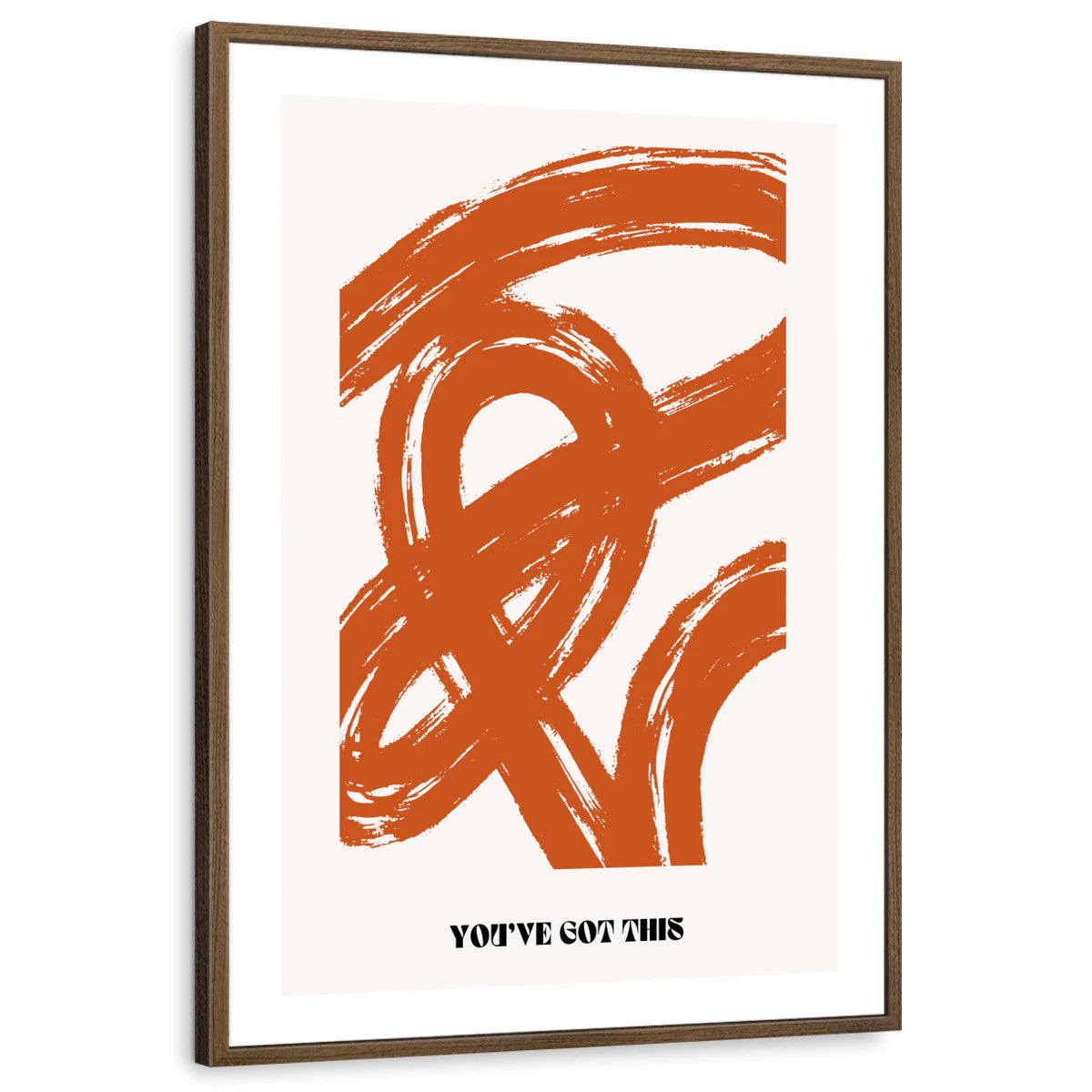 framed-print-brown-walnut-white-border