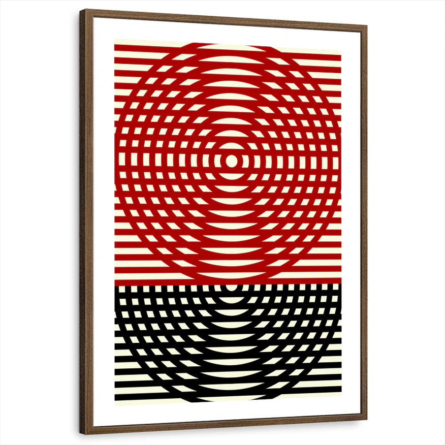 framed-print-brown-walnut-white-border