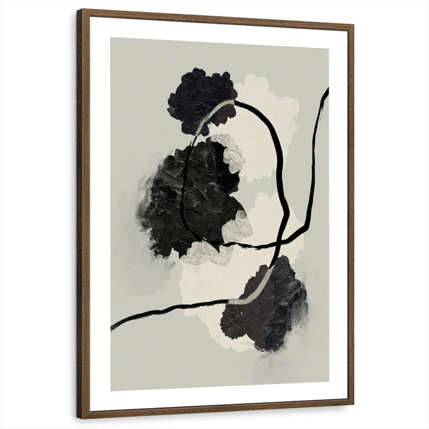 framed-print-brown-walnut-white-border