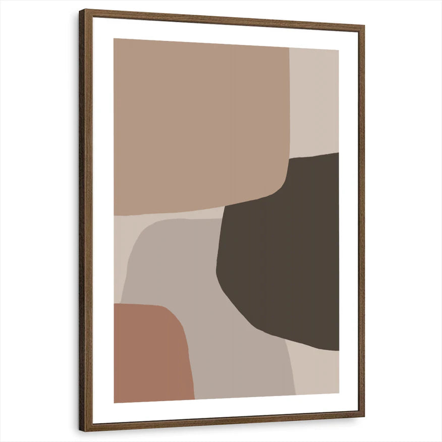 framed-print-brown-walnut-white-border