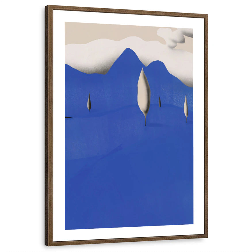 framed-print-brown-walnut-white-border